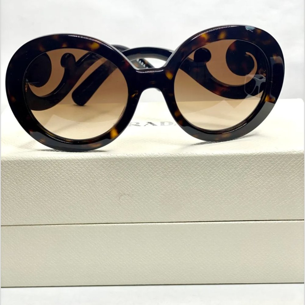 HAVANA GRADIENT PRADA SUNGLASSES